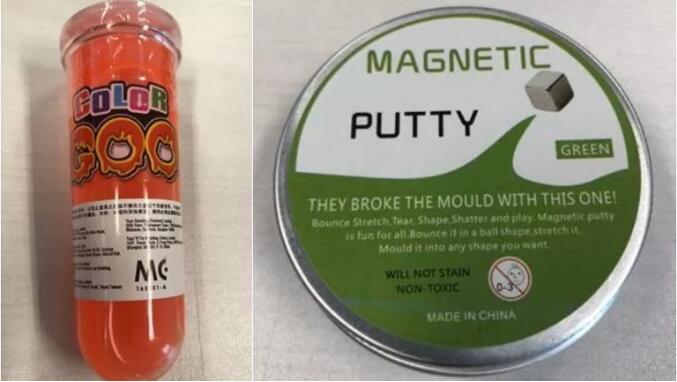 这两款儿童玩具含有害物质,当局检测后下架!